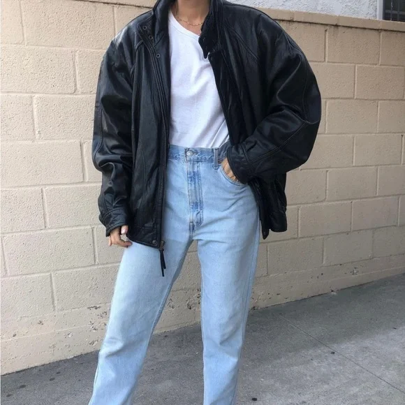 Authentic leather jacket - Picture 3 of 4